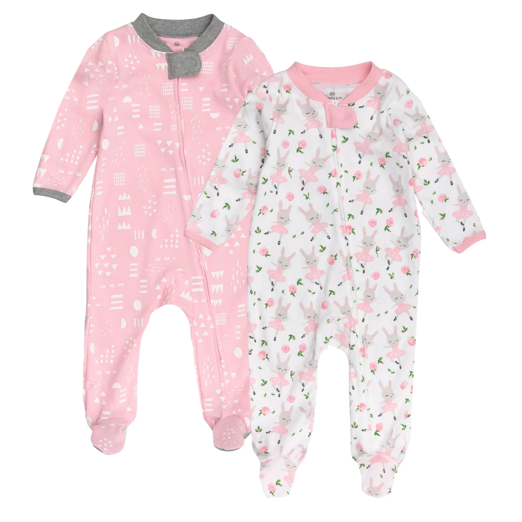 2-Pack Organic Cotton Sleep & Plays