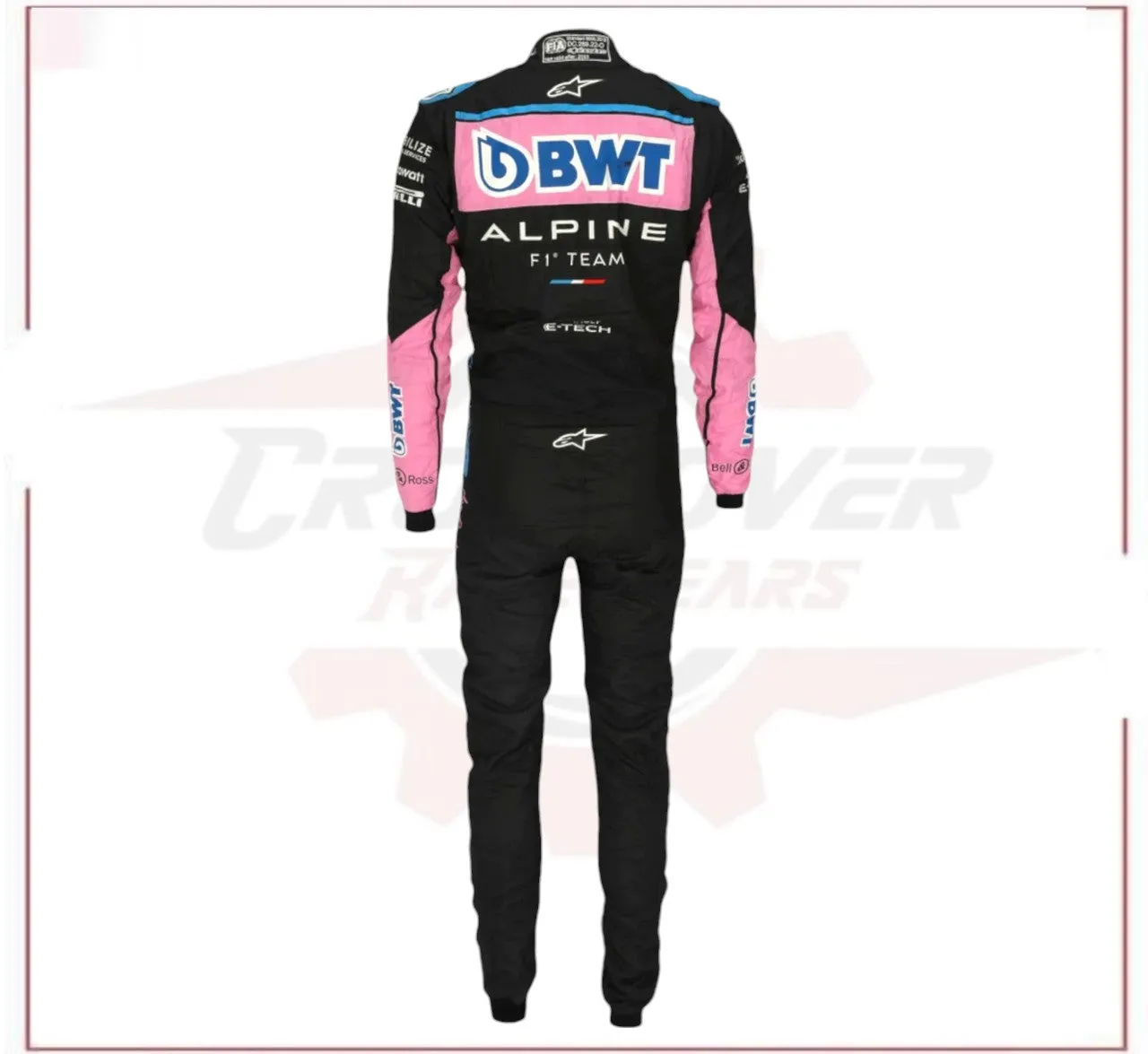 2023 Esteban Ocon BWT Alpine F1 Team Race Suit - Singapore GP