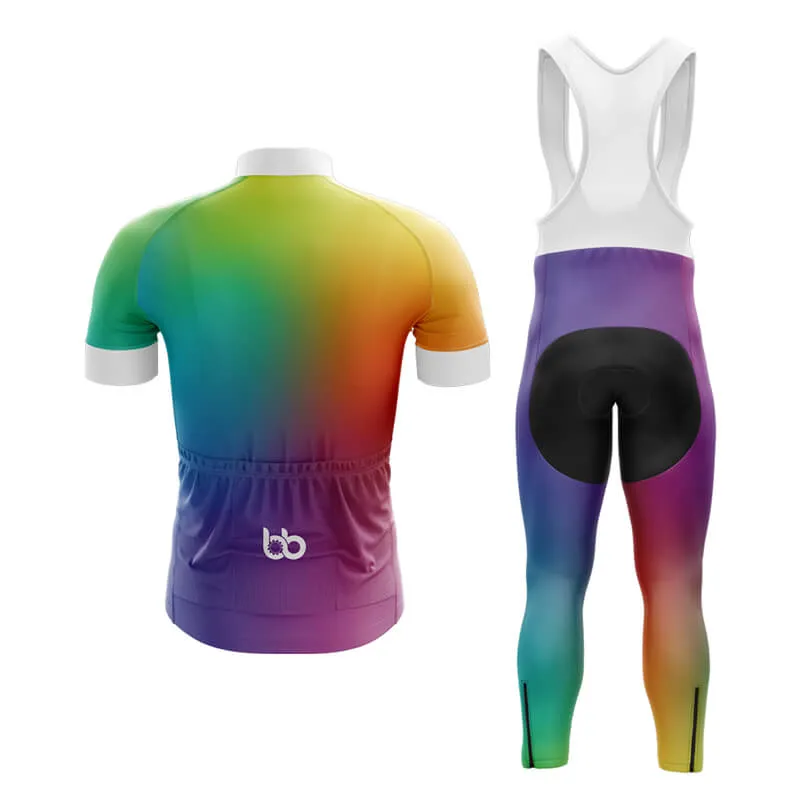 Abstract Rainbow (V2) Club Cycling Kit