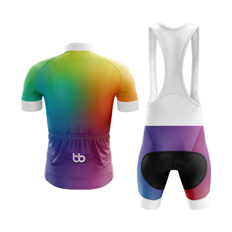 Abstract Rainbow (V2) Club Cycling Kit