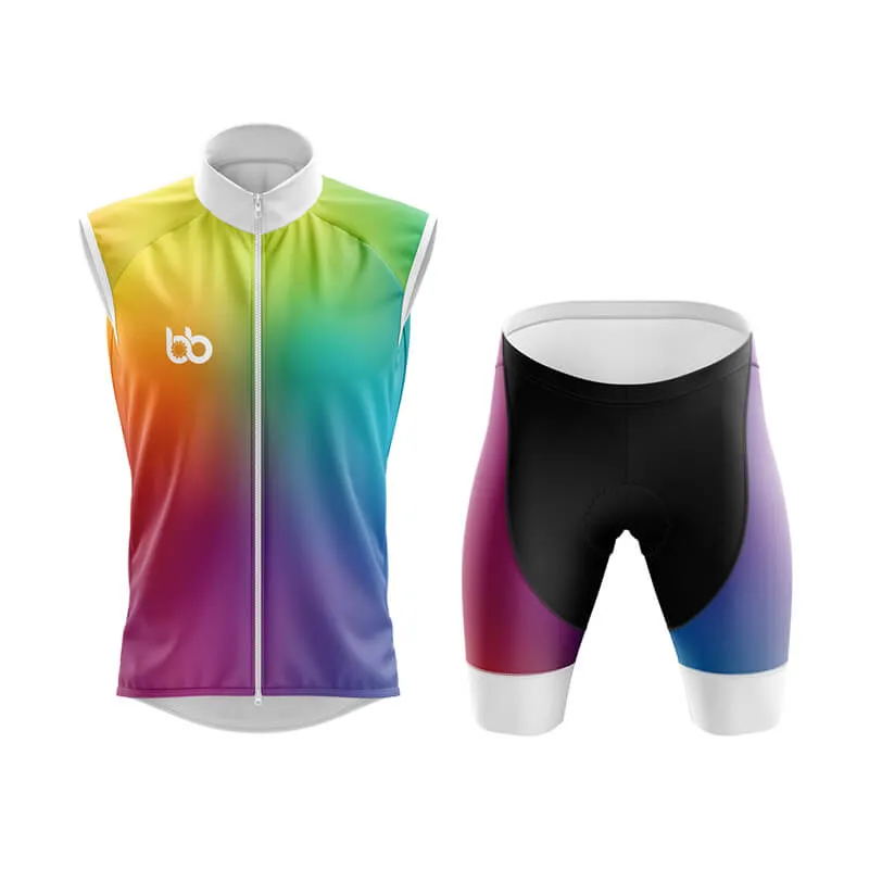 Abstract Rainbow (V2) Club Cycling Kit