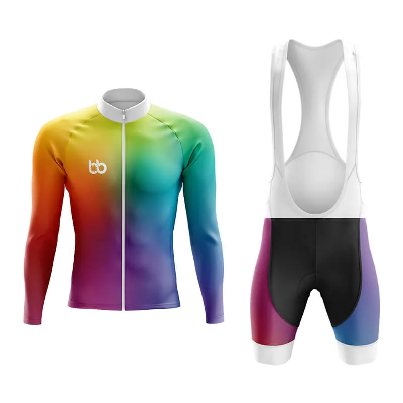 Abstract Rainbow (V2) Club Cycling Kit