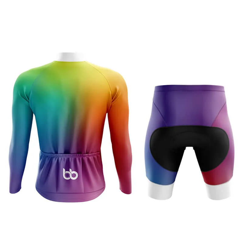 Abstract Rainbow (V2) Club Cycling Kit