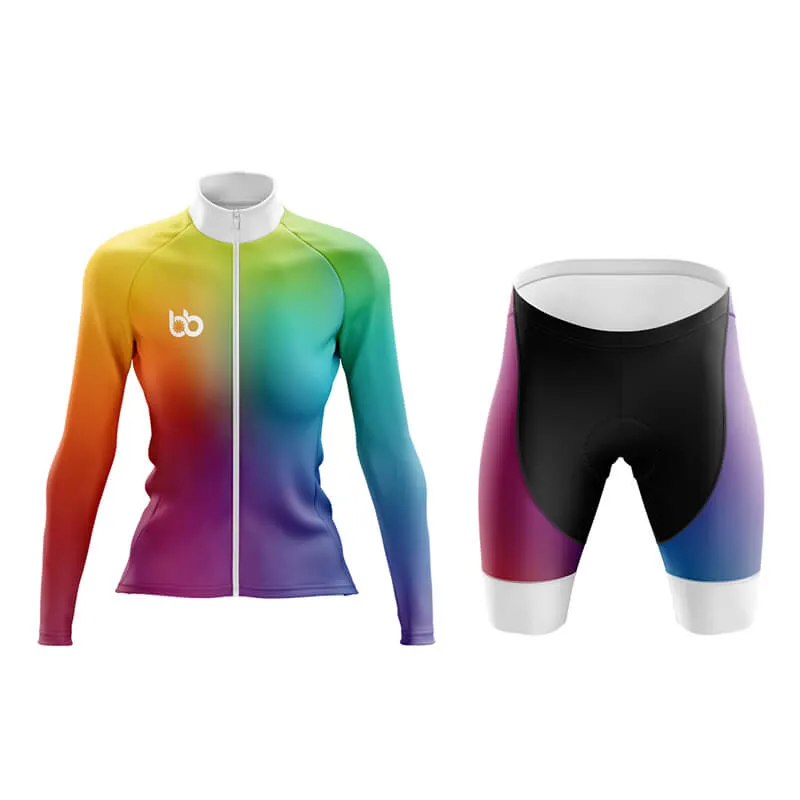 Abstract Rainbow (V2) Club Cycling Kit