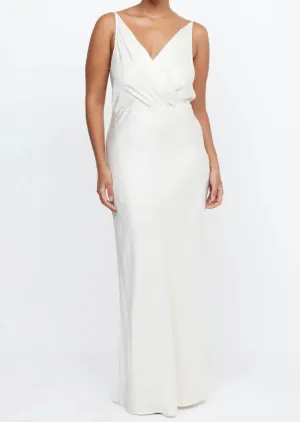 Adore V Maxi Dress - Cream