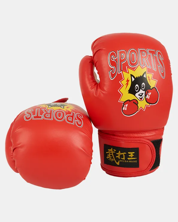 Aln Accessories Pu  Boxing Gloves Red Hj-G112