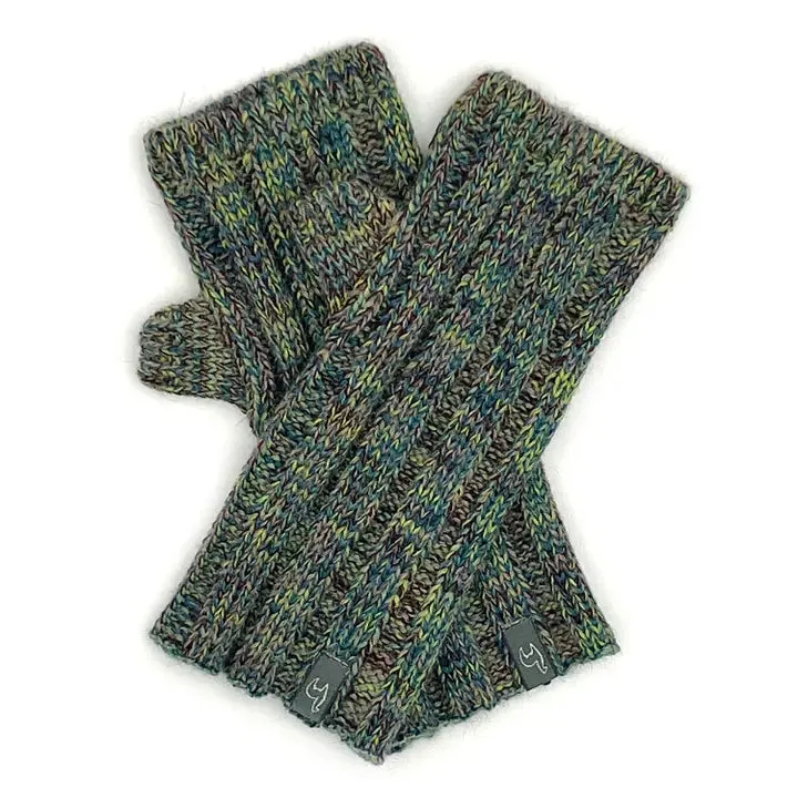 Alpaca Fingerless Gloves / Accordion