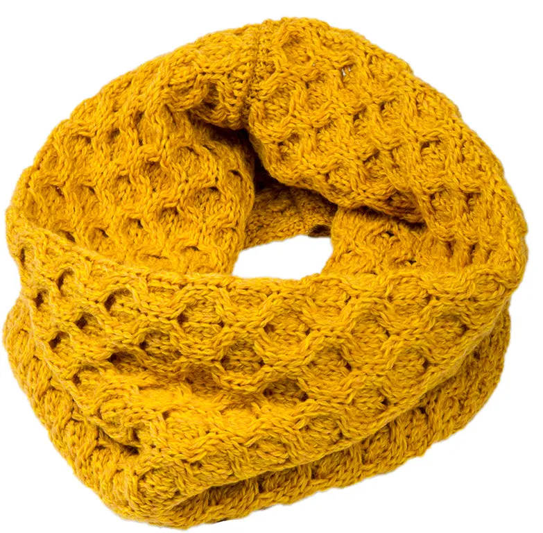 Aran Snood Infinity Scarf