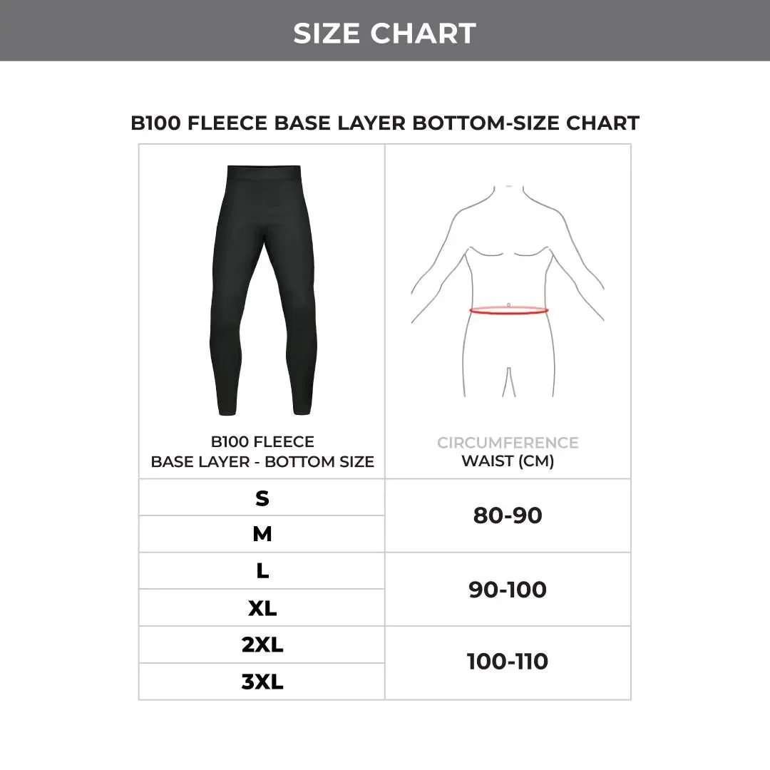 B100 FLEECE BASE LAYER - BOTTOM