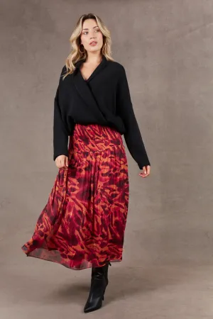 Bantu Maxi Skirt - Magenta