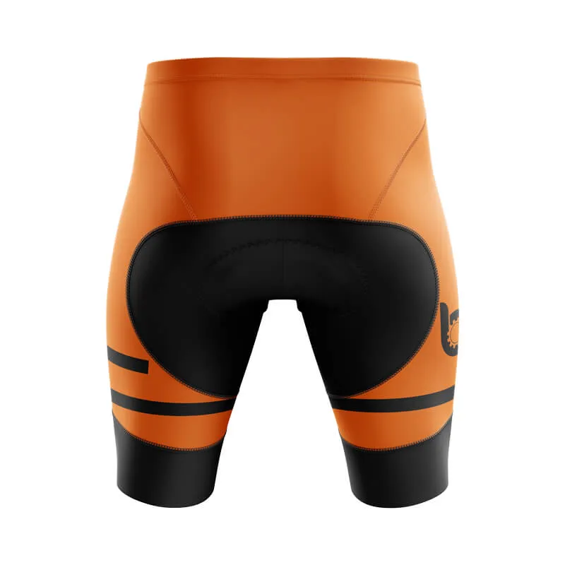 Bicycle Booth Outline (Orange) Shorts & Pants