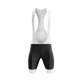 Black to White Bib Shorts [CLEARANCE]