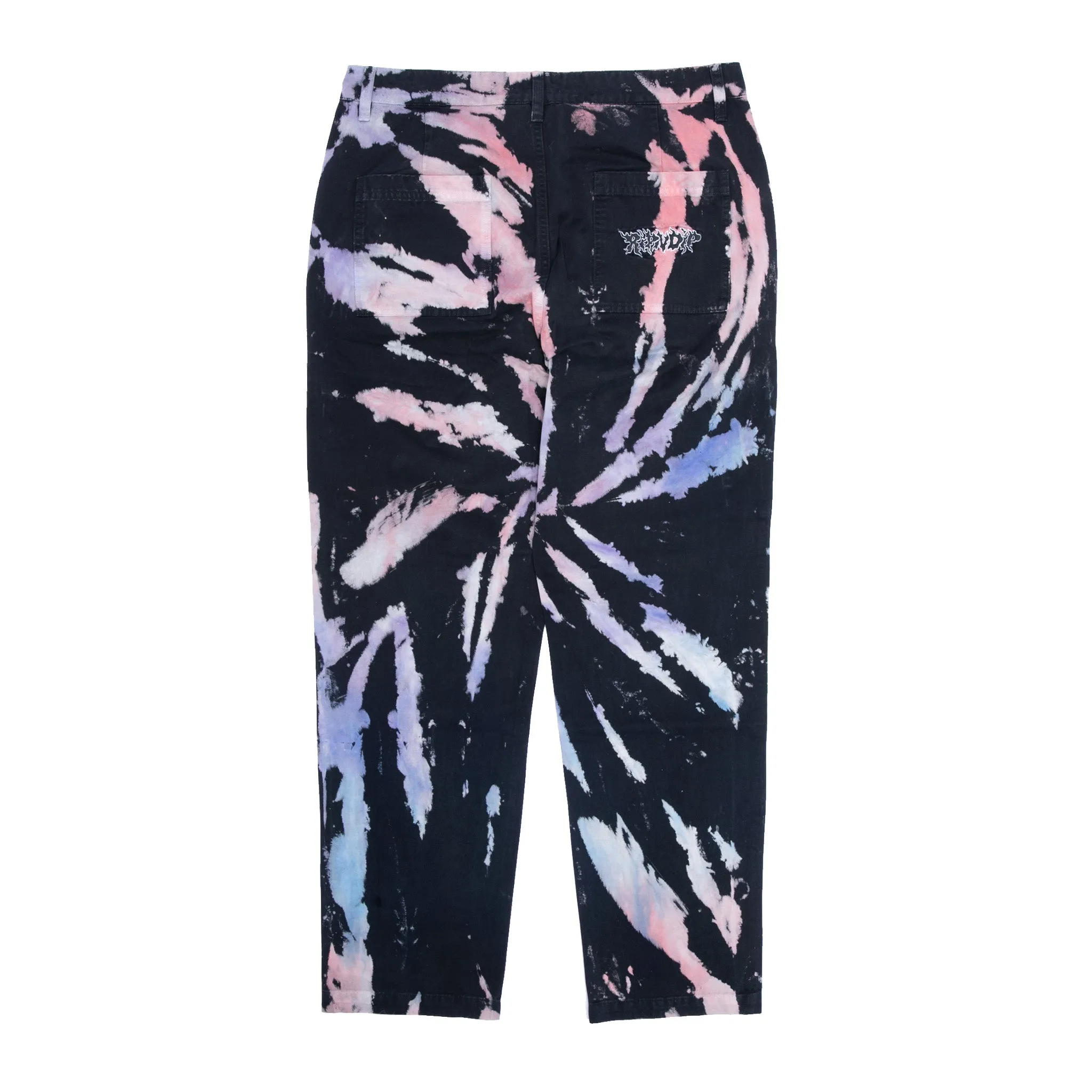 Blaze Pants (Black/Peach/Purple Tie Dye)