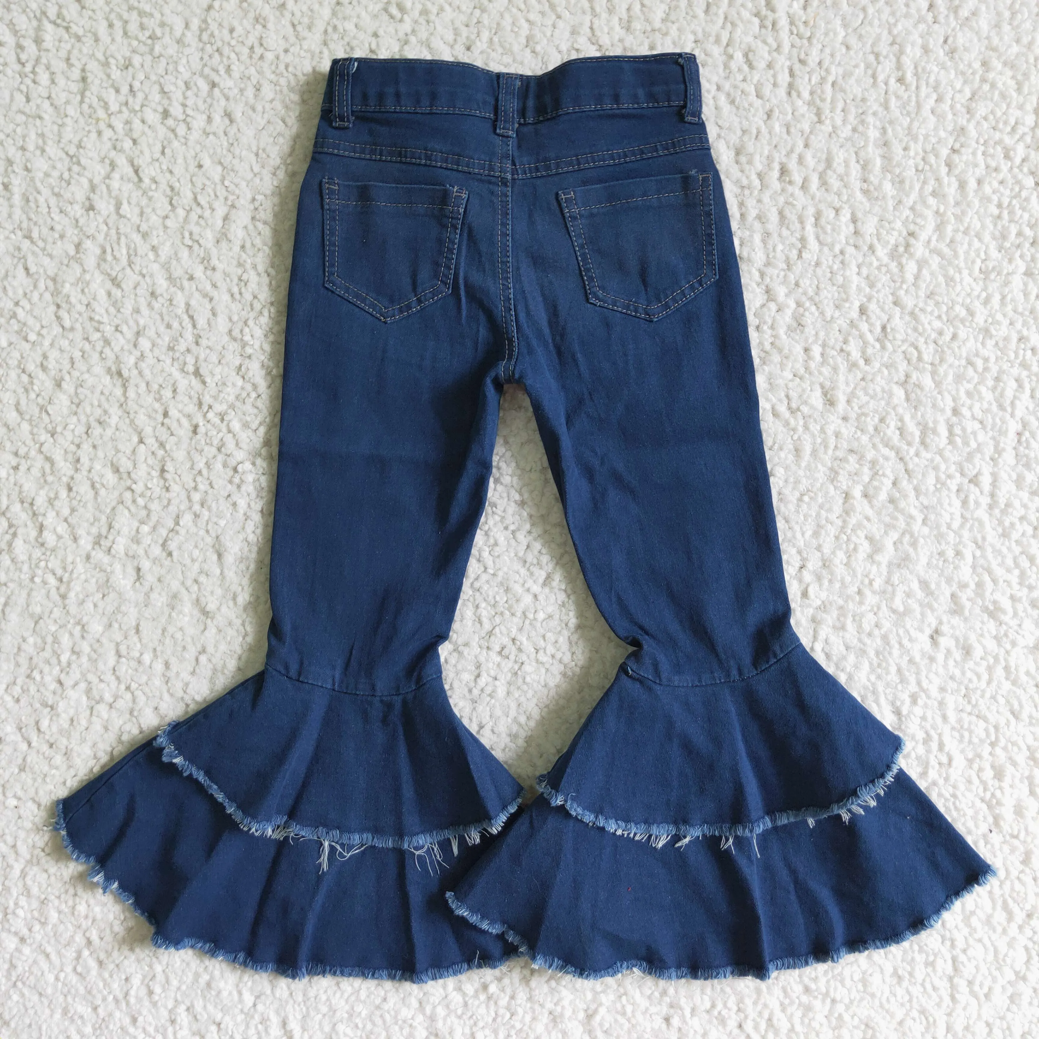 Blue Denim Flare Jeans