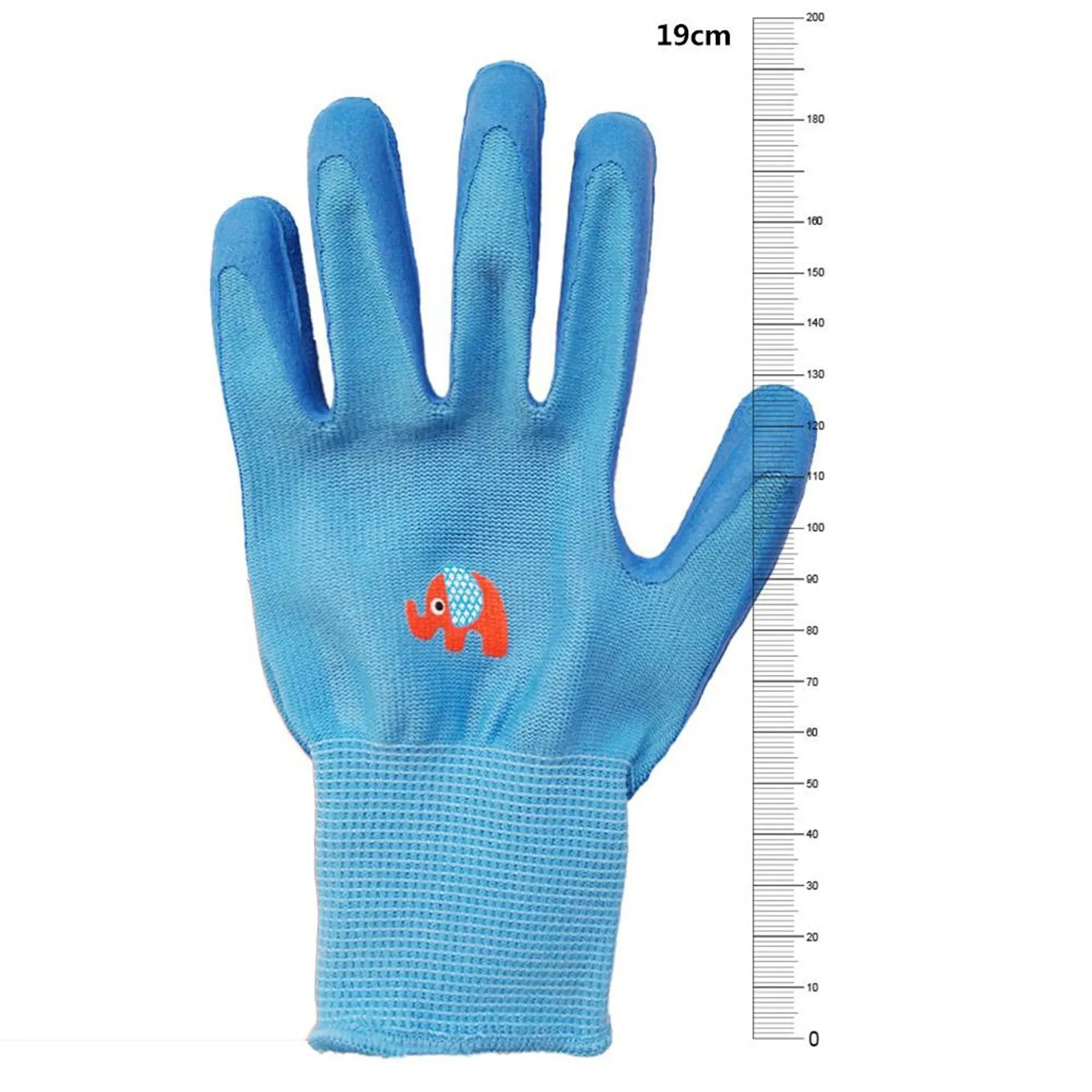 Breathable Children Gardening Gloves Durable Waterproof Toddlers Oil Resistant Non-slip Anti-stab Handwork Protective Gloves