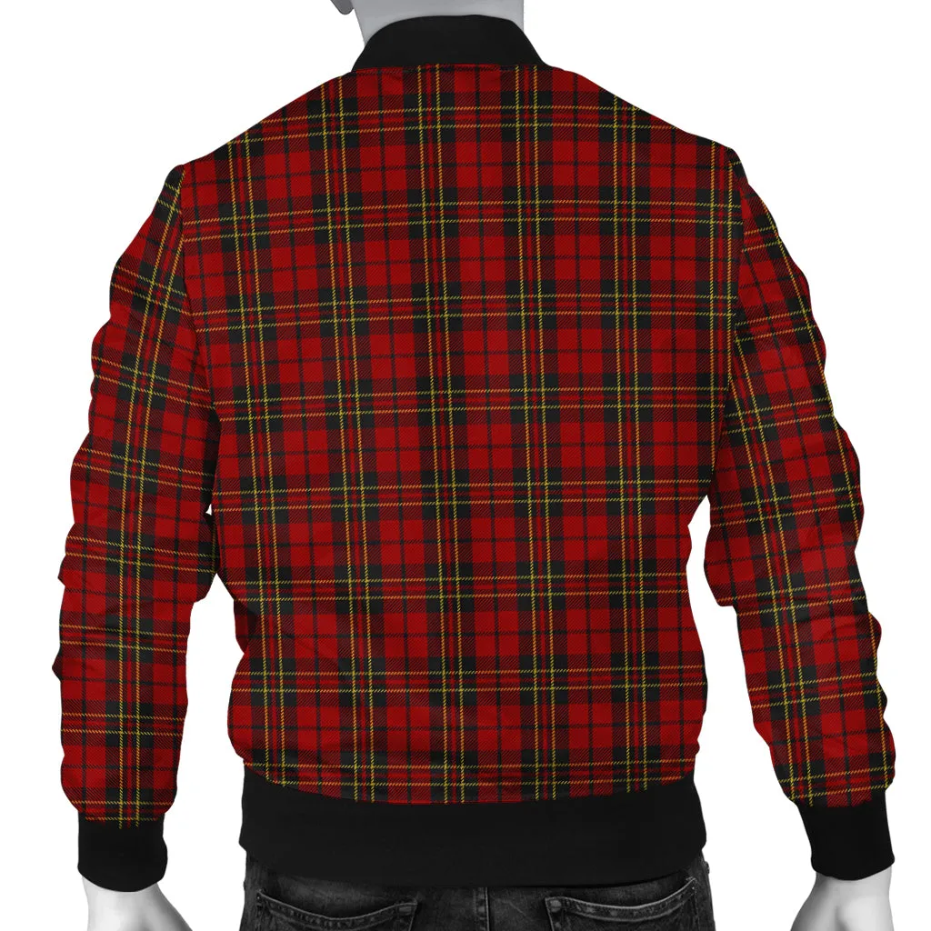 Brodie Tartan Bomber Jacket with Family Crest