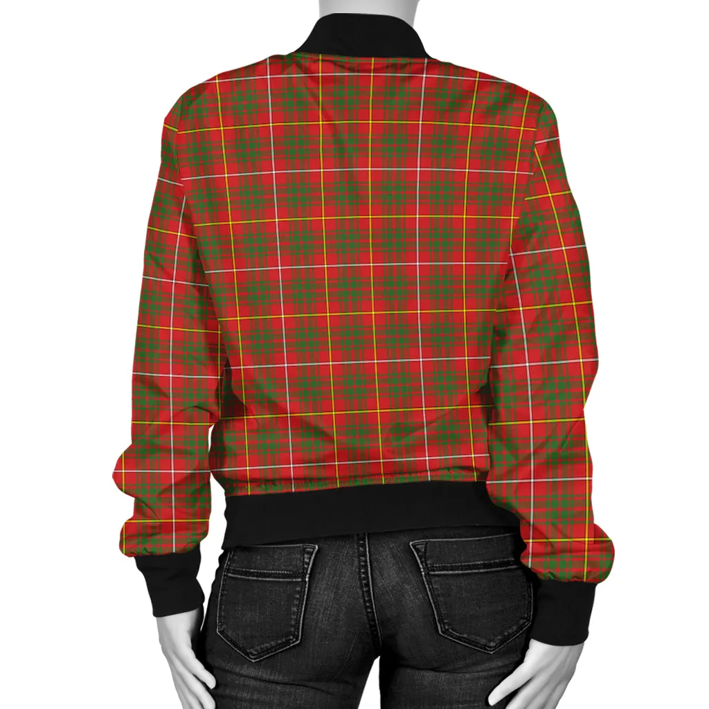 Bruce County Canada Tartan Bomber Jacket