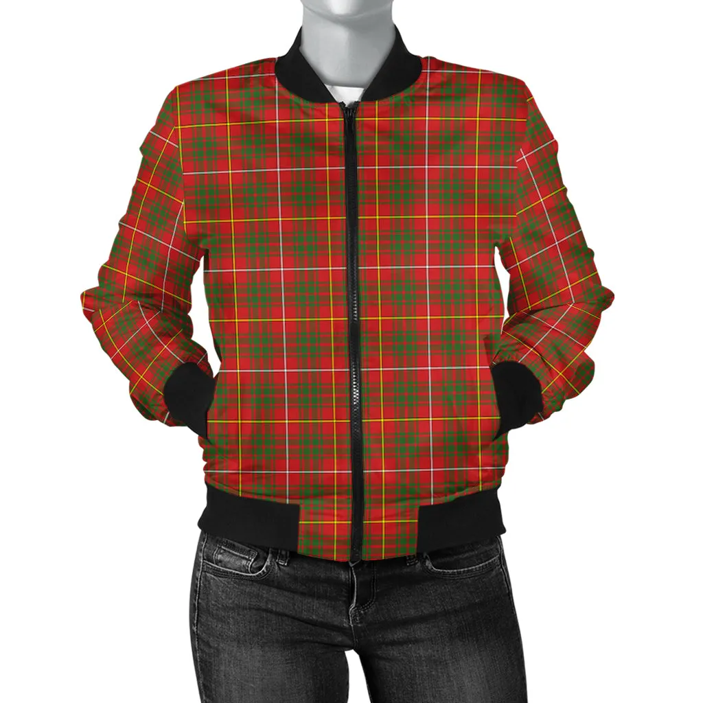 Bruce County Canada Tartan Bomber Jacket