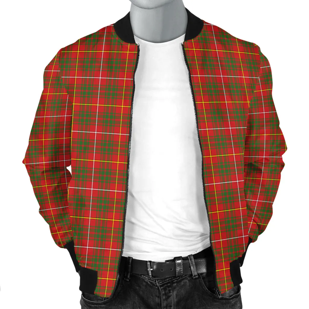 Bruce County Canada Tartan Bomber Jacket