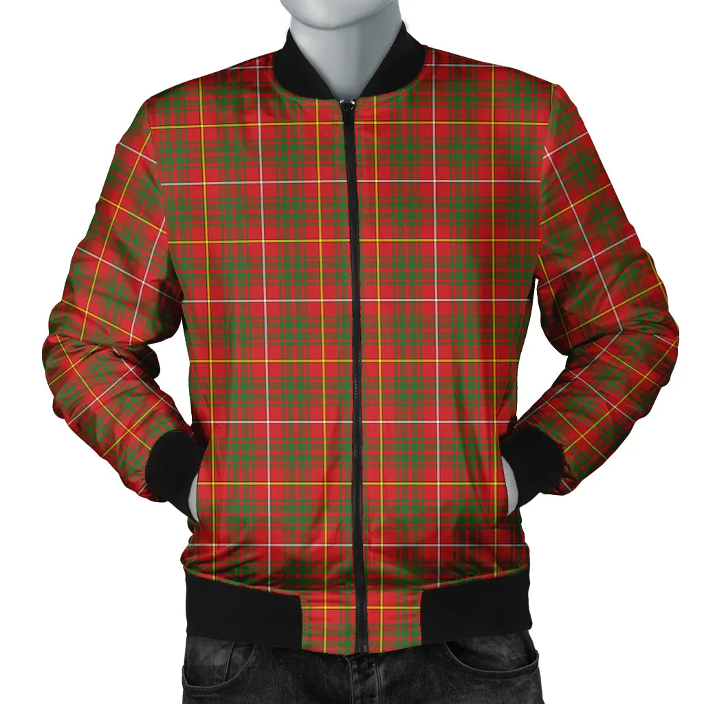 Bruce County Canada Tartan Bomber Jacket