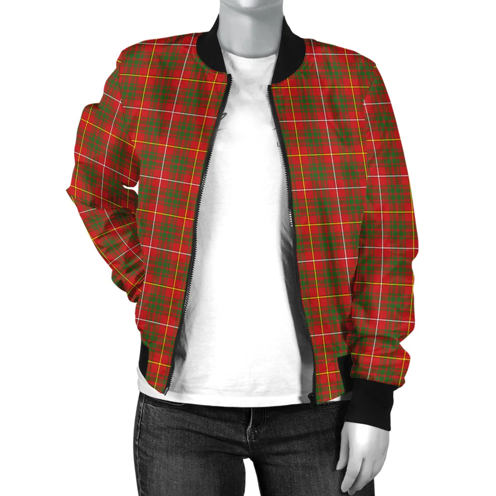 Bruce County Canada Tartan Bomber Jacket