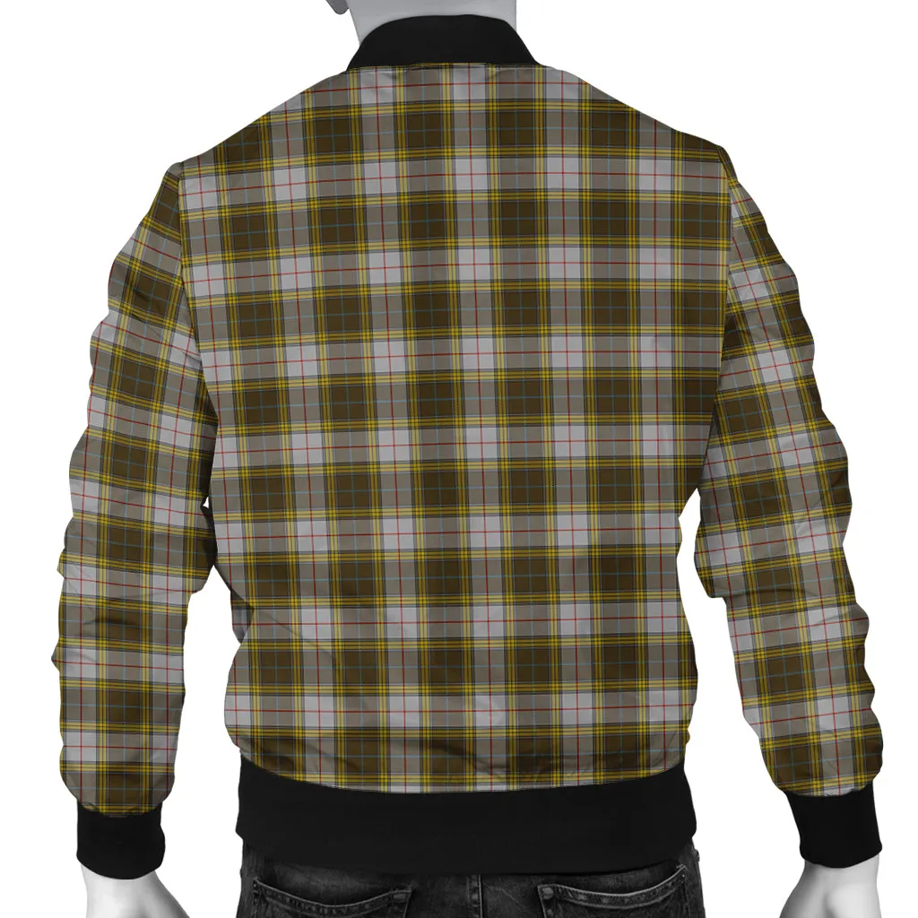 Buchanan Dress Tartan Bomber Jacket with Family Crest