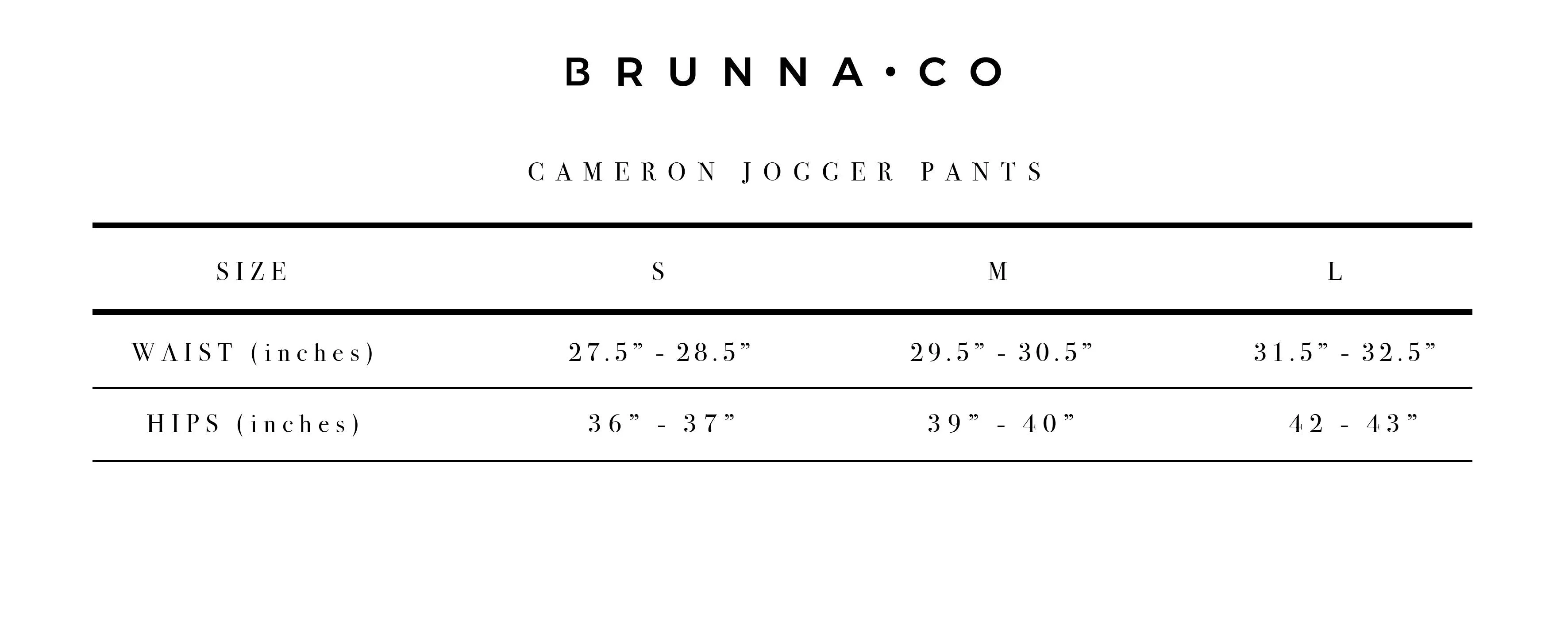 CAMERON Oversized Bamboo Fleece Joggers