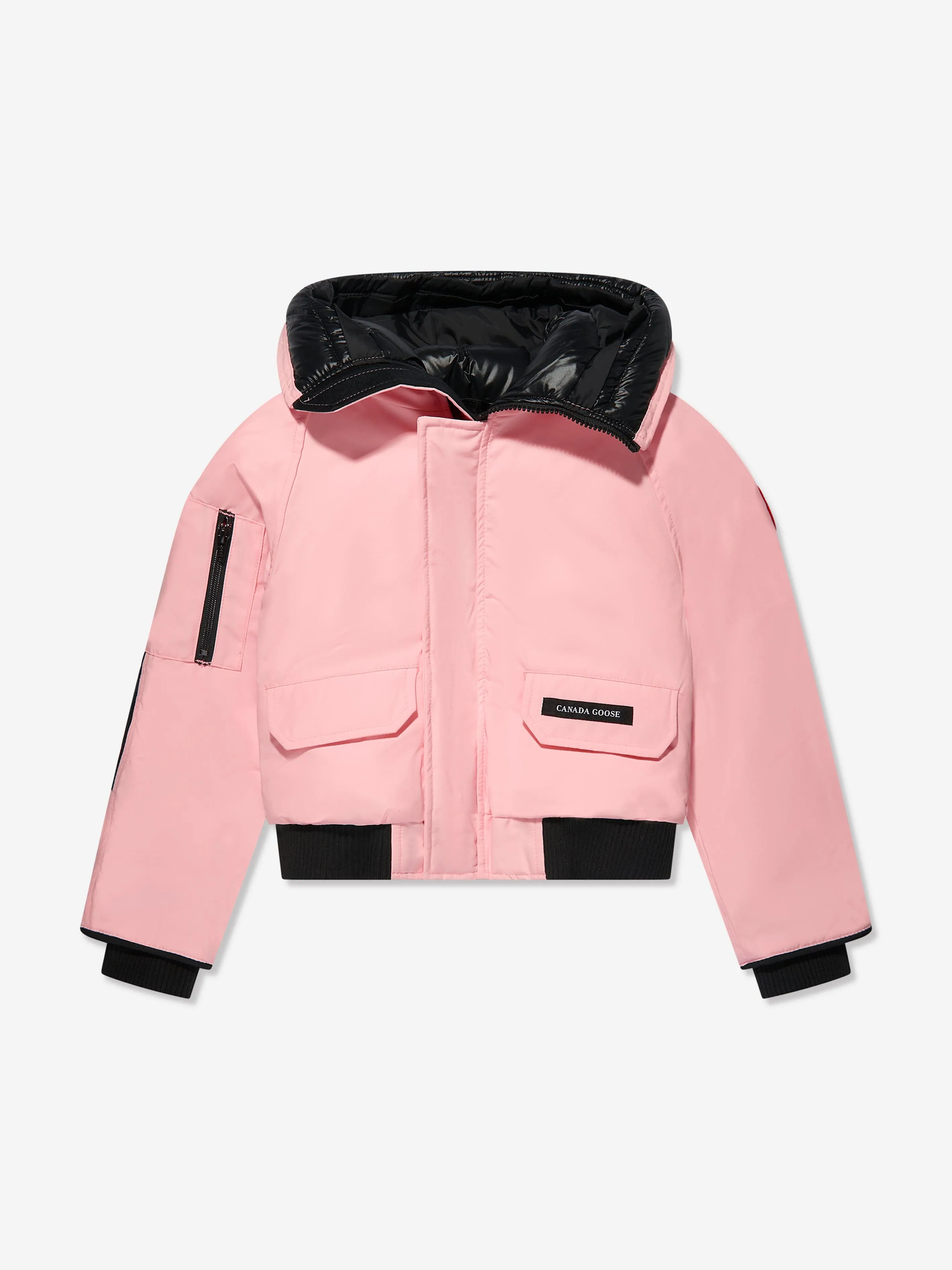 Canada Goose Girls Chilliwack Bomber in Pink