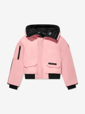 Canada Goose Girls Chilliwack Bomber in Pink