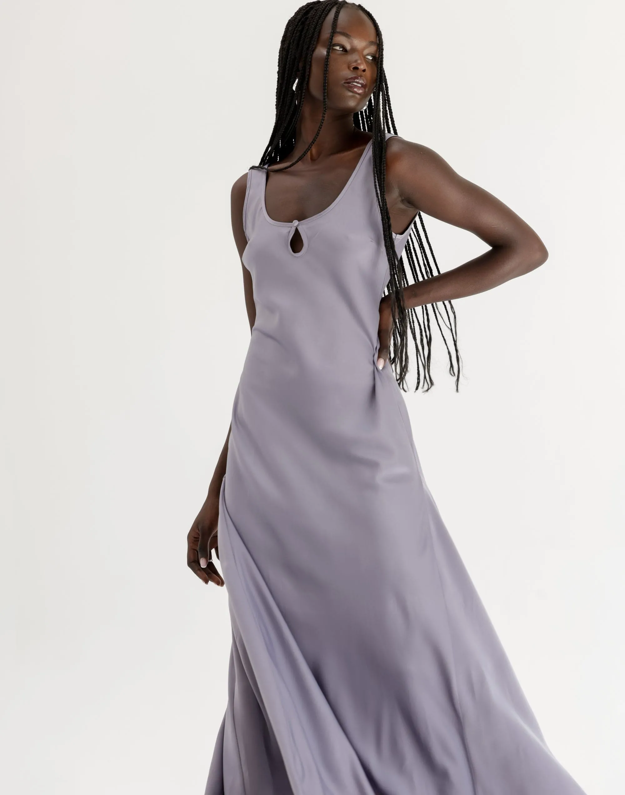 Charlotte Maxi Dress (Lavender)