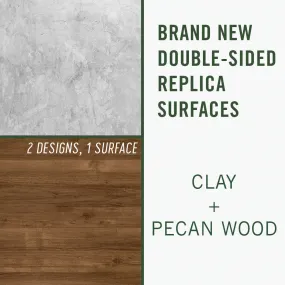 Clay/Pecan Wood