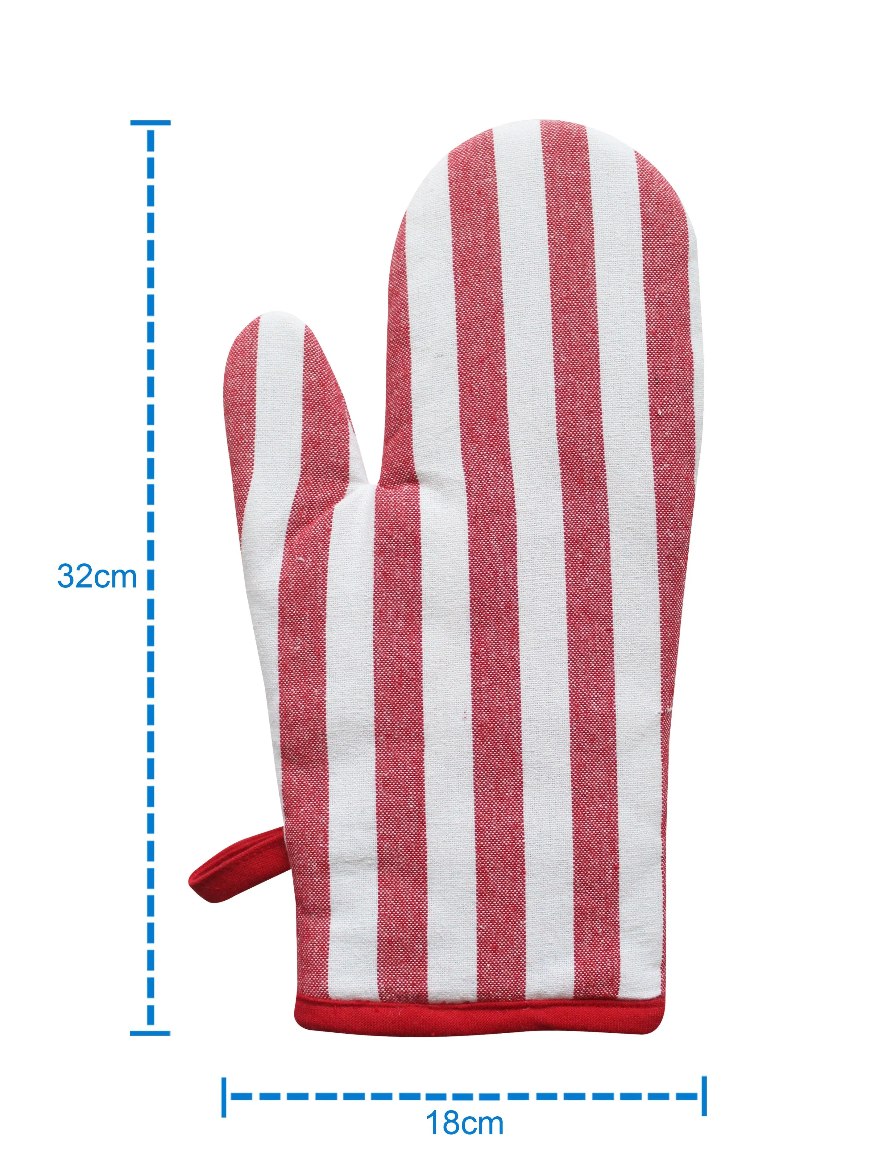 Cotton Candy Stripe Oven Gloves Pack of 2