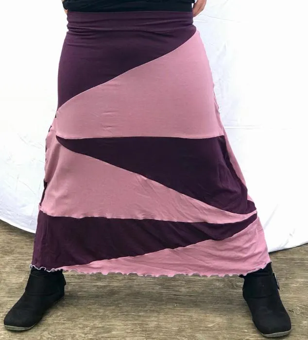 Delilah Skirt in Purple/Pink SIZE S-M