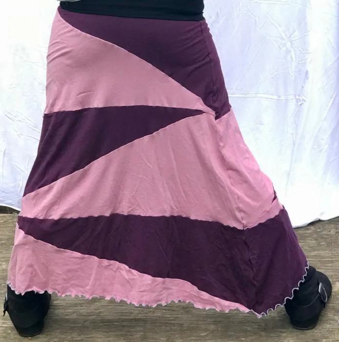 Delilah Skirt in Purple/Pink SIZE S-M