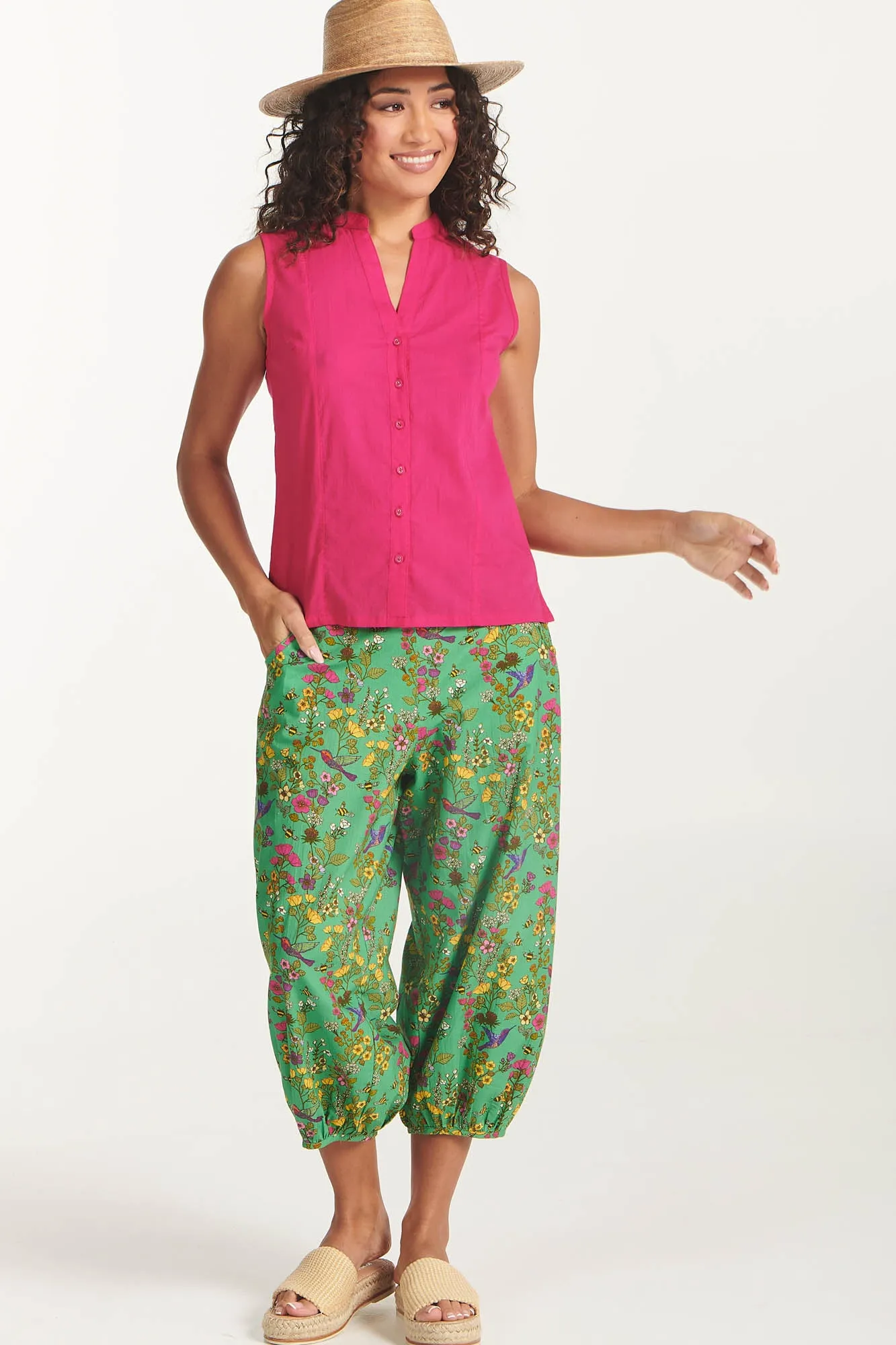 Dreamers Pant Mint Hummingbird