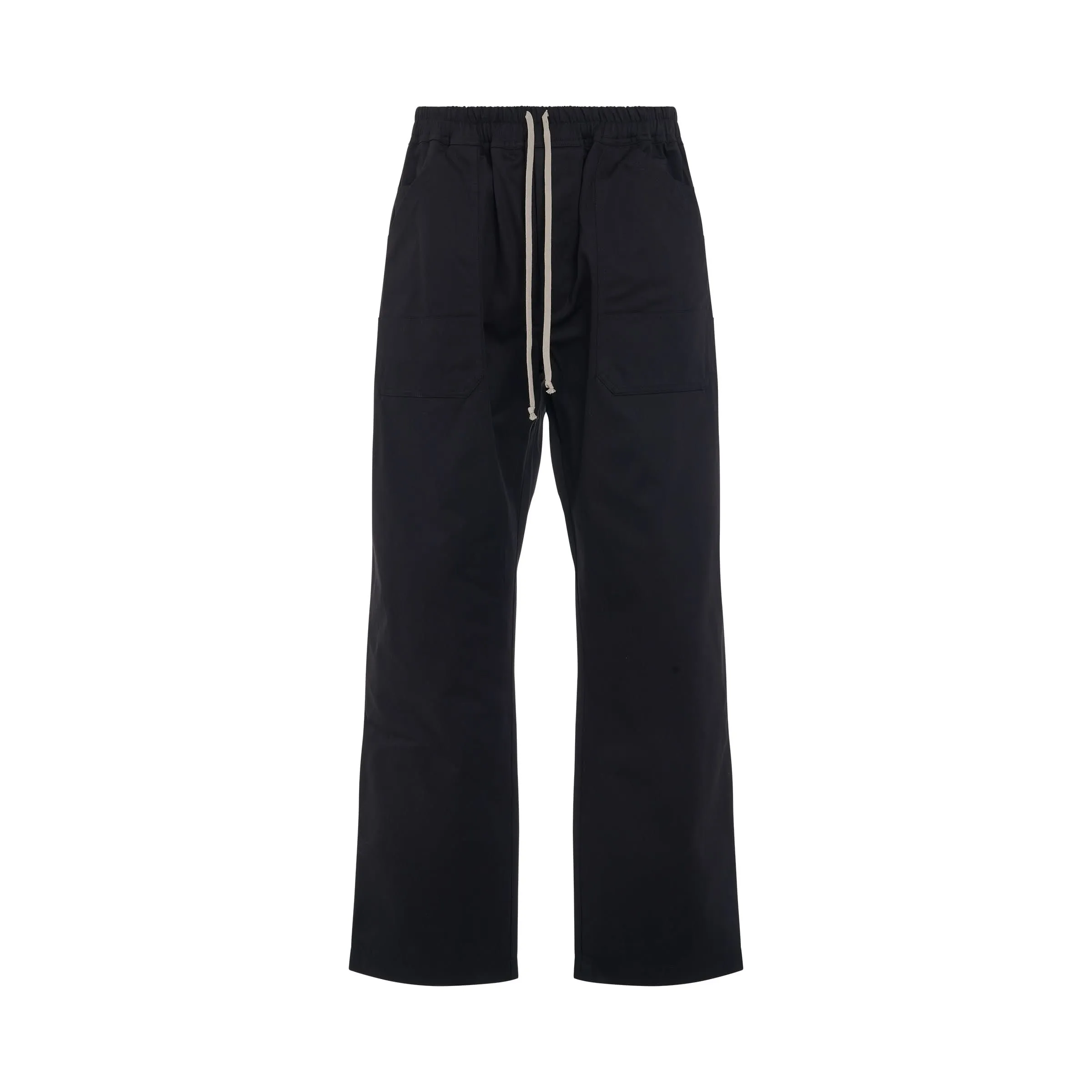 DRKSHDW MT Drawstring Long Pants in Black