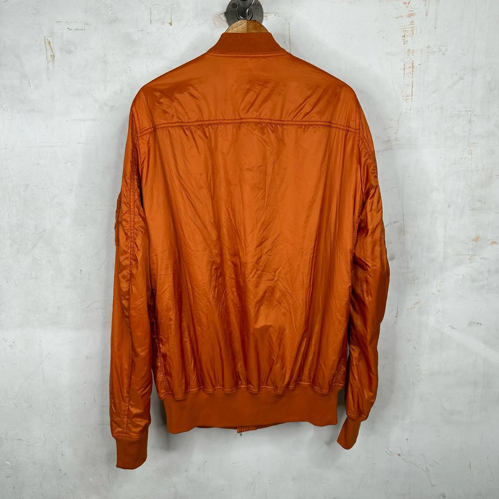 DRKSHDW Orange Nylon Bomber Jacket