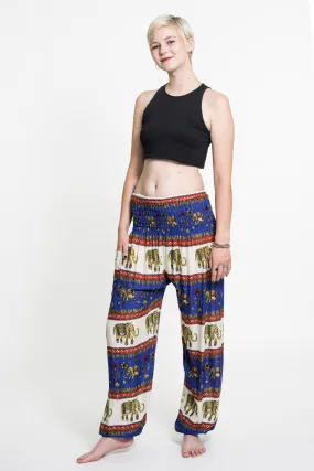 Elephant Bliss Women's Elephant Pants in Blue