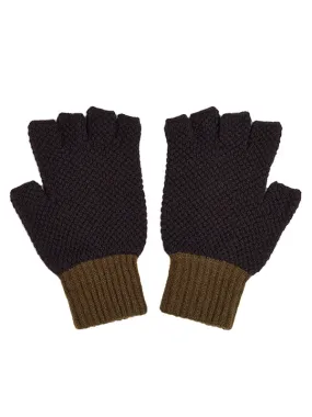 Fingerless Gloves Black & Military