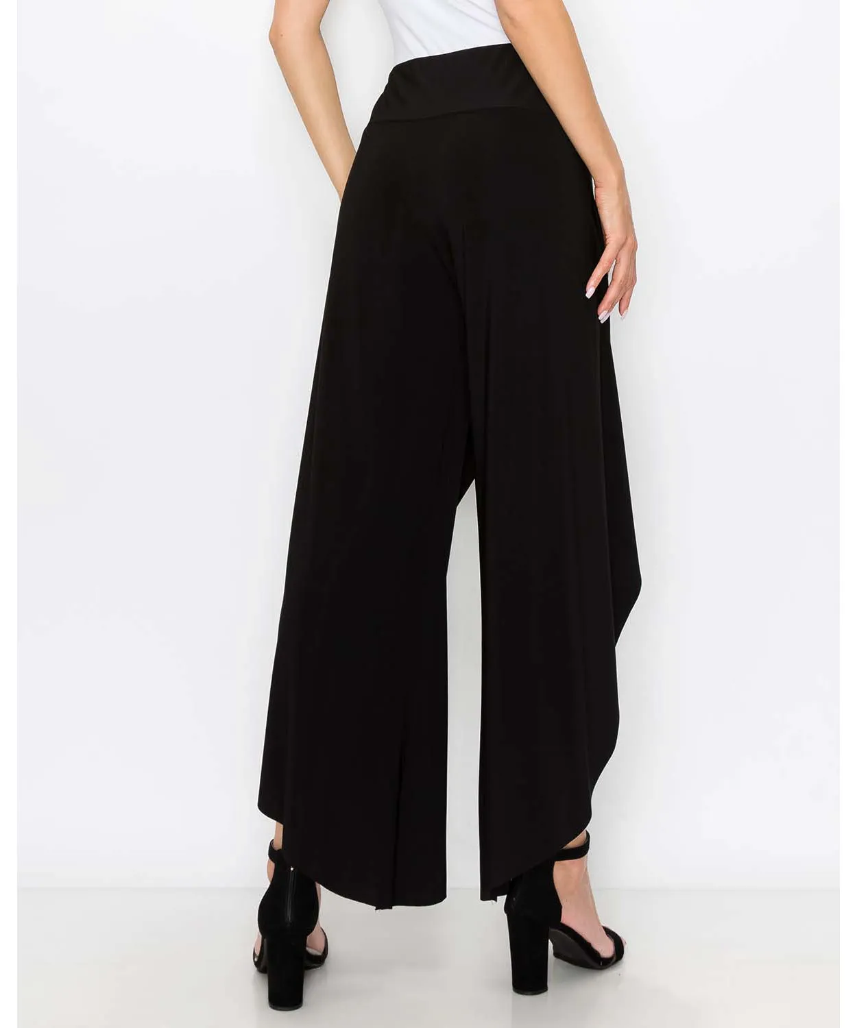 Front Crossover Drape Pant