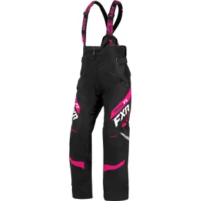 FXR Womens Team FX Snowmobile Pants Black/Fuchsia