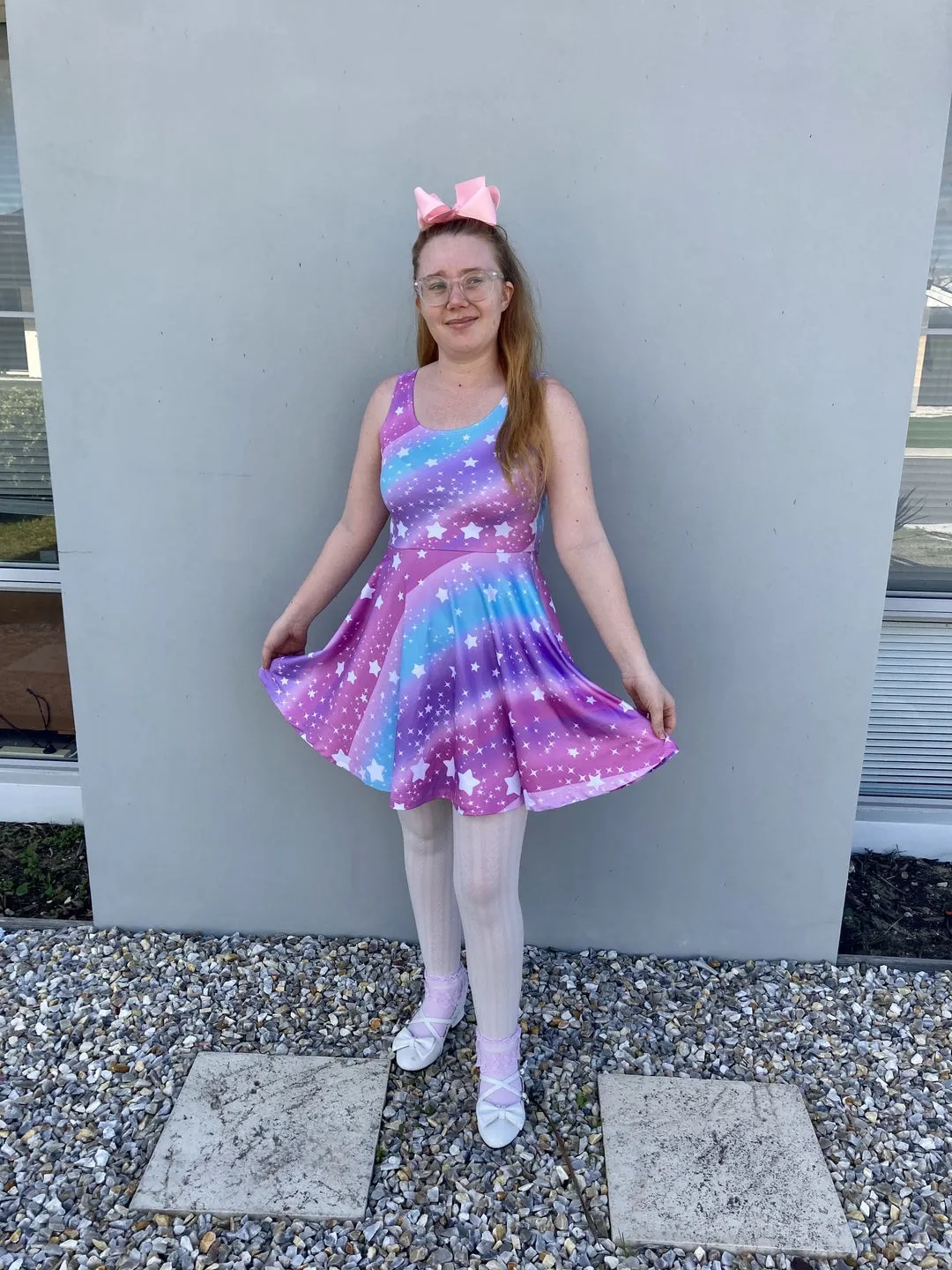 Galactic wish skater dress [made to order]