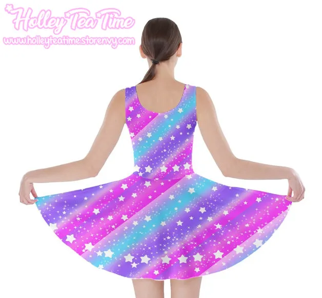 Galactic wish skater dress [made to order]