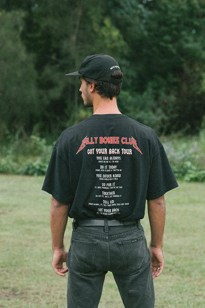 Got Your Back Tee - Vintage Black