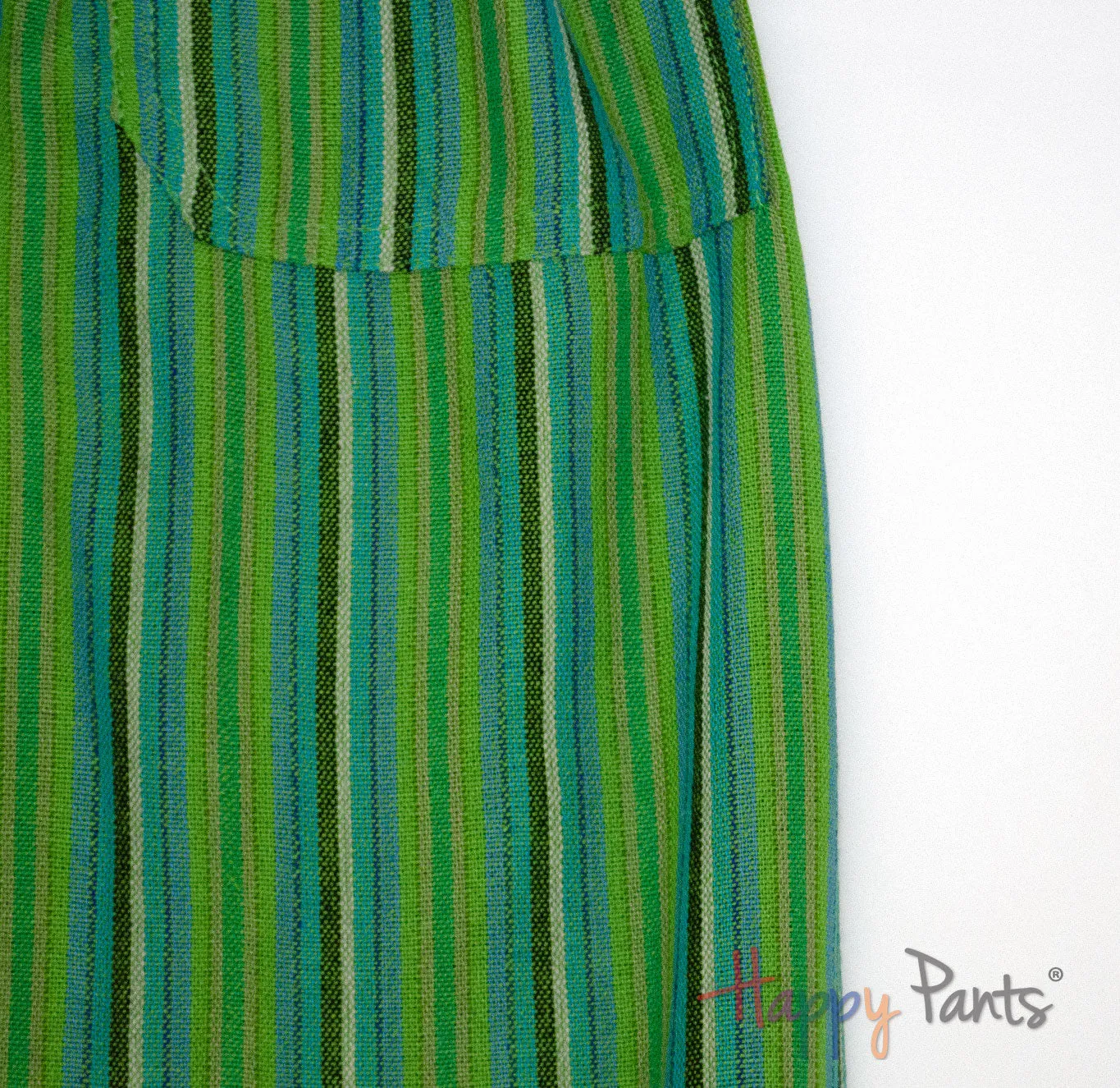 Green Stripy Happy-Pants Parachute