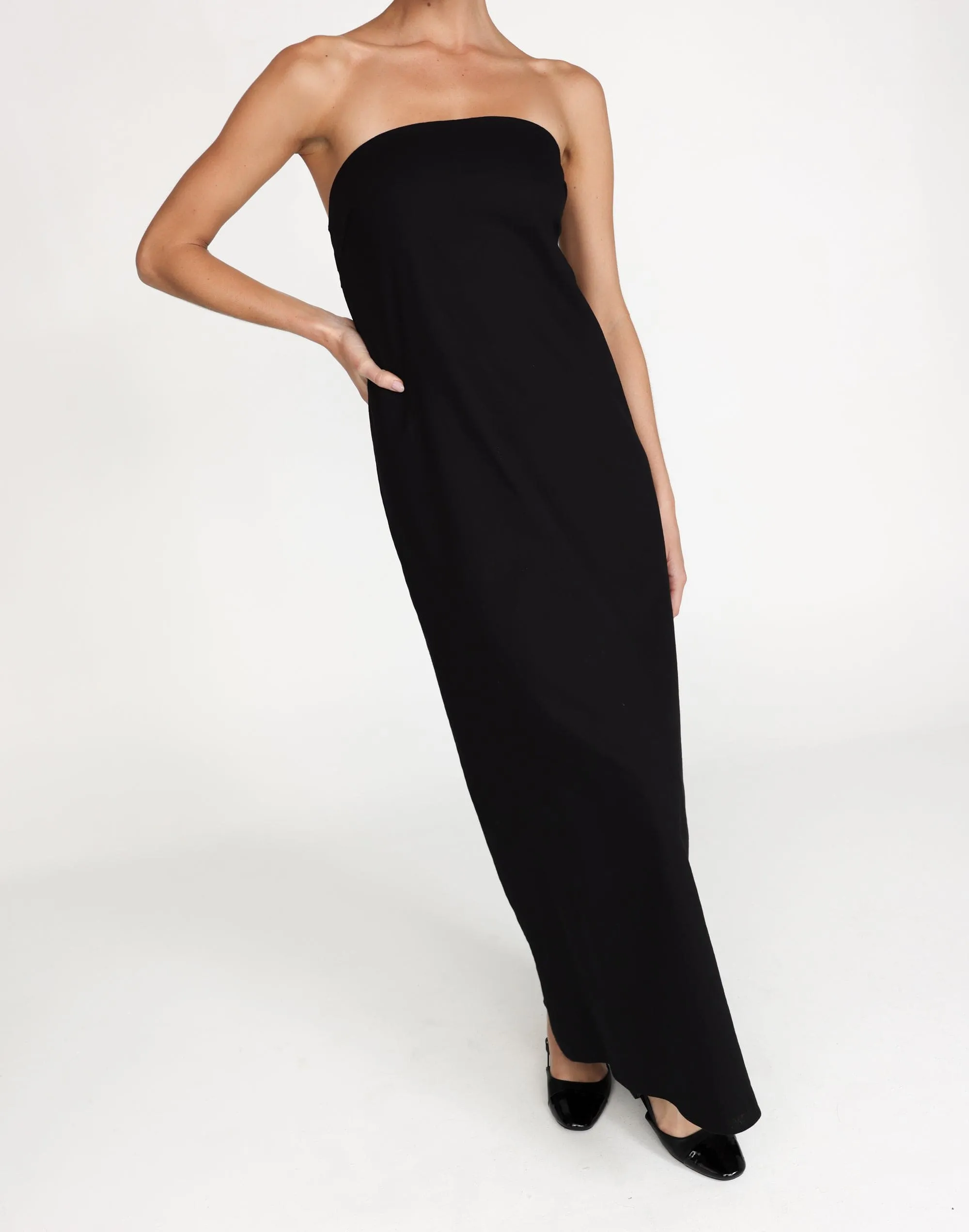 Hati Maxi Dress (Black)