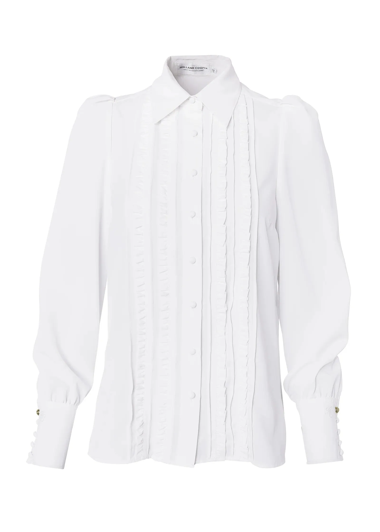 Holland Cooper Clarissa Ladies Shirt in White