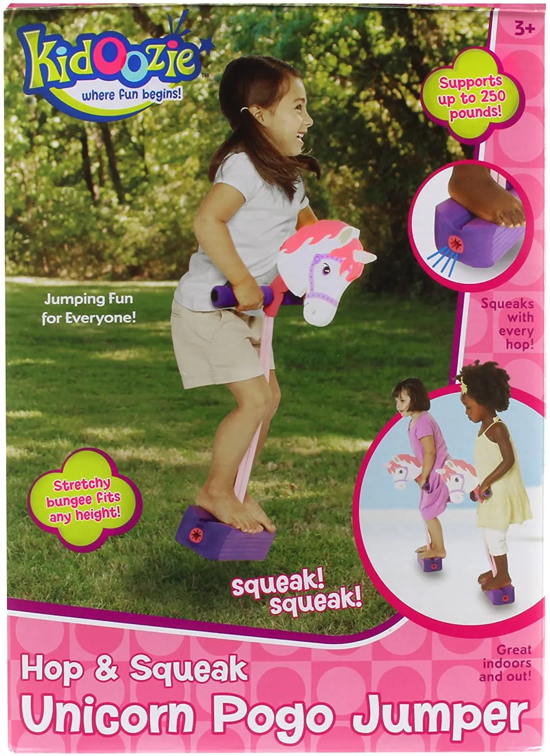 Hop & Squeak Unicorn Pogo Jumper