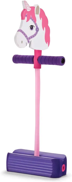 Hop & Squeak Unicorn Pogo Jumper