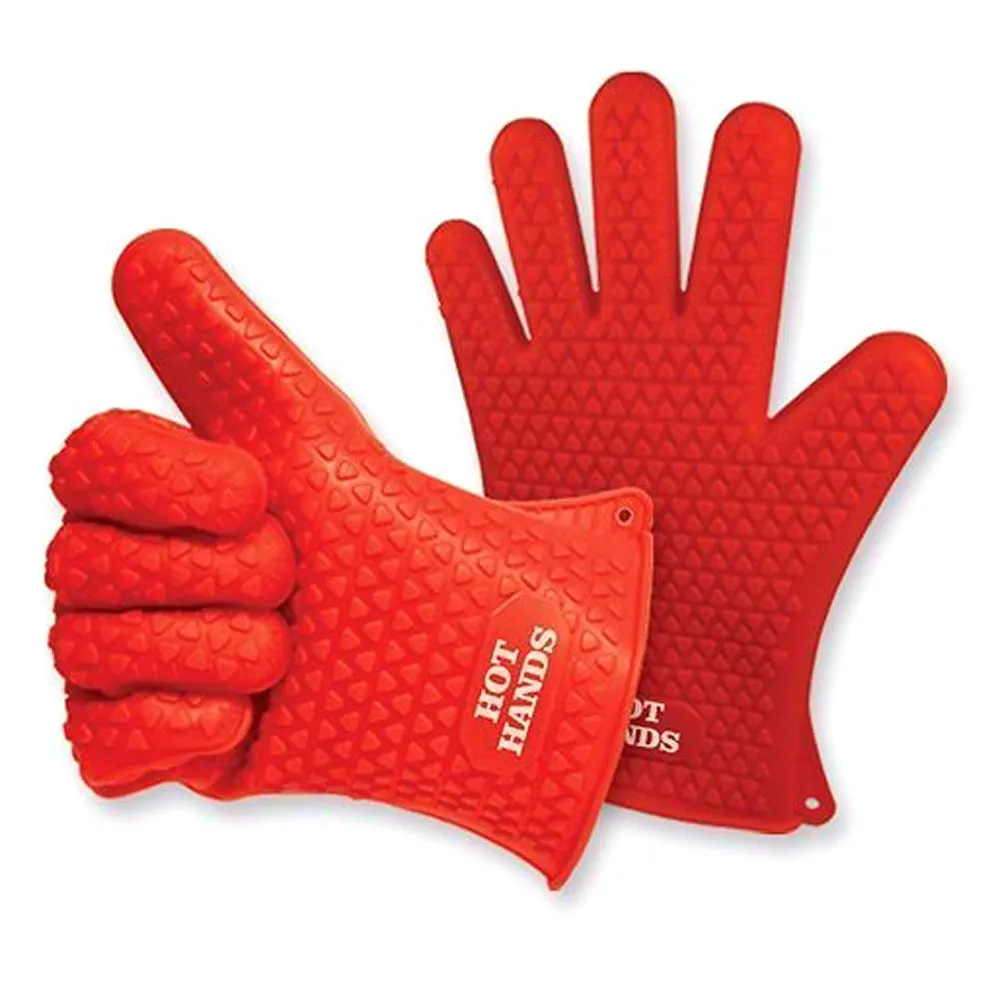 Hot Hands Heat-Resistant Non-Slip Silicone Cooking Gloves